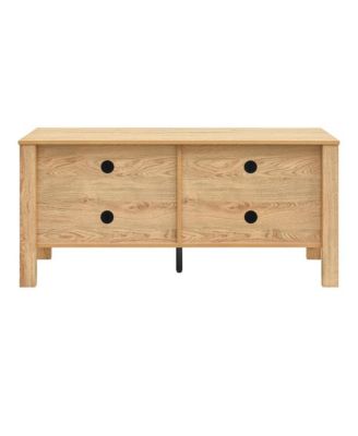 Thayer Wood TV Console with Two Doors