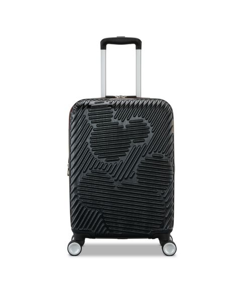 Чемодан Disney by American Tourister Mickey Hardside Carry-On Spinner, цвет: Чёрный