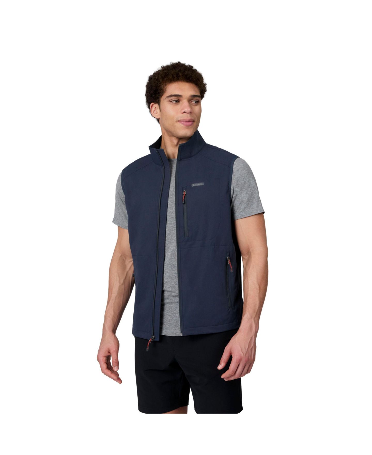 Мужской жилет Free Country Stretch Rip Stop Adventure Vest, цвет: Storm — фото 1