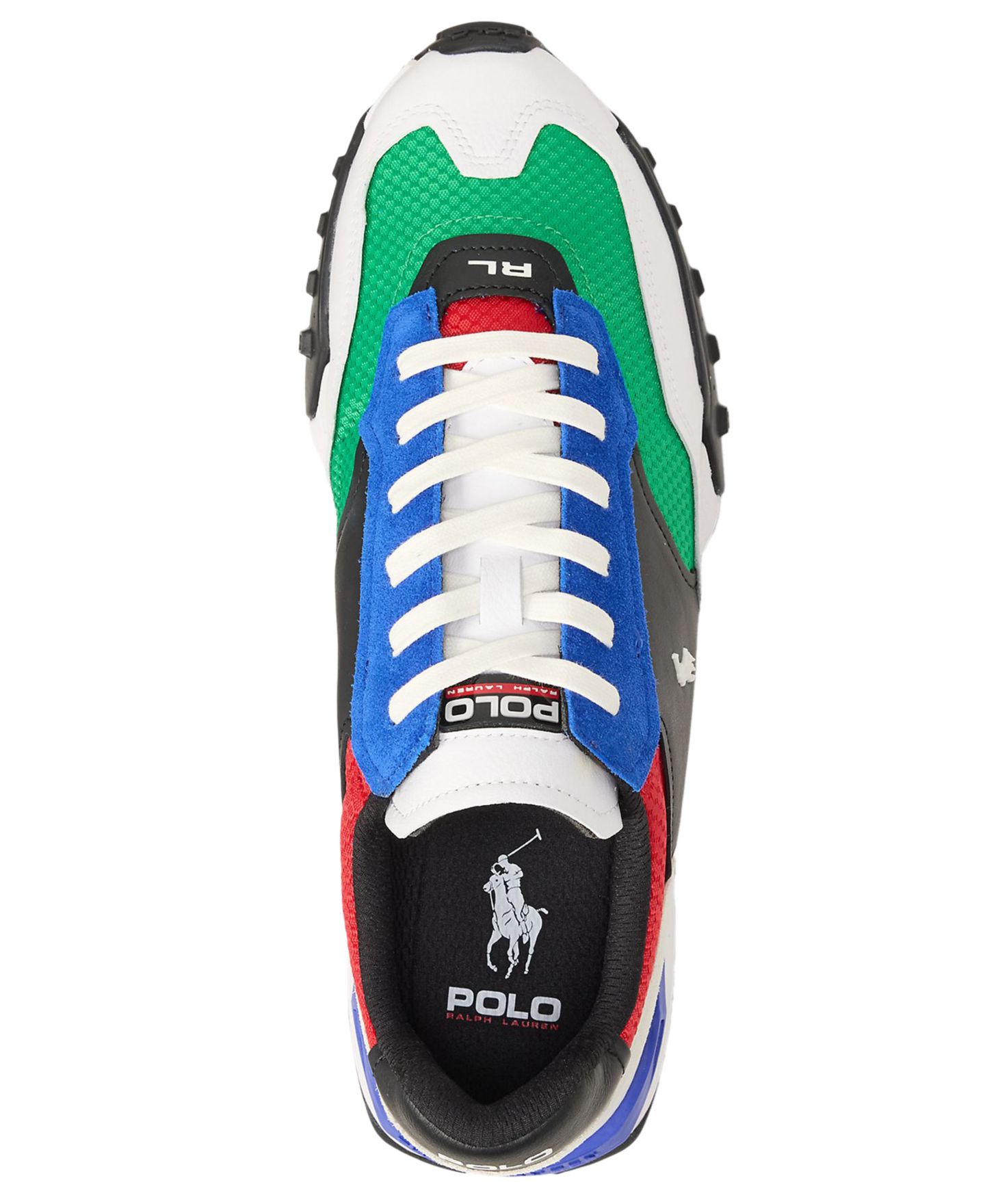 Мужские кроссовки Polo Ralph Lauren Eldridge Low Top Lace-Up, цвет: Белый — фото 4