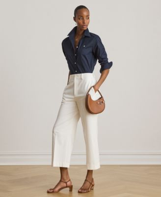 White Petite Pants | Macy's