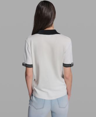 Women's Johnny Collar Sweater