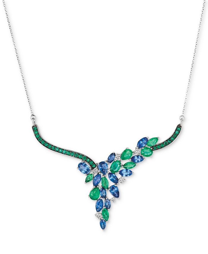 Le Vian Precious Collection Sapphire (3-5/8 ct. t.w.), Emerald (2-1/4 ...