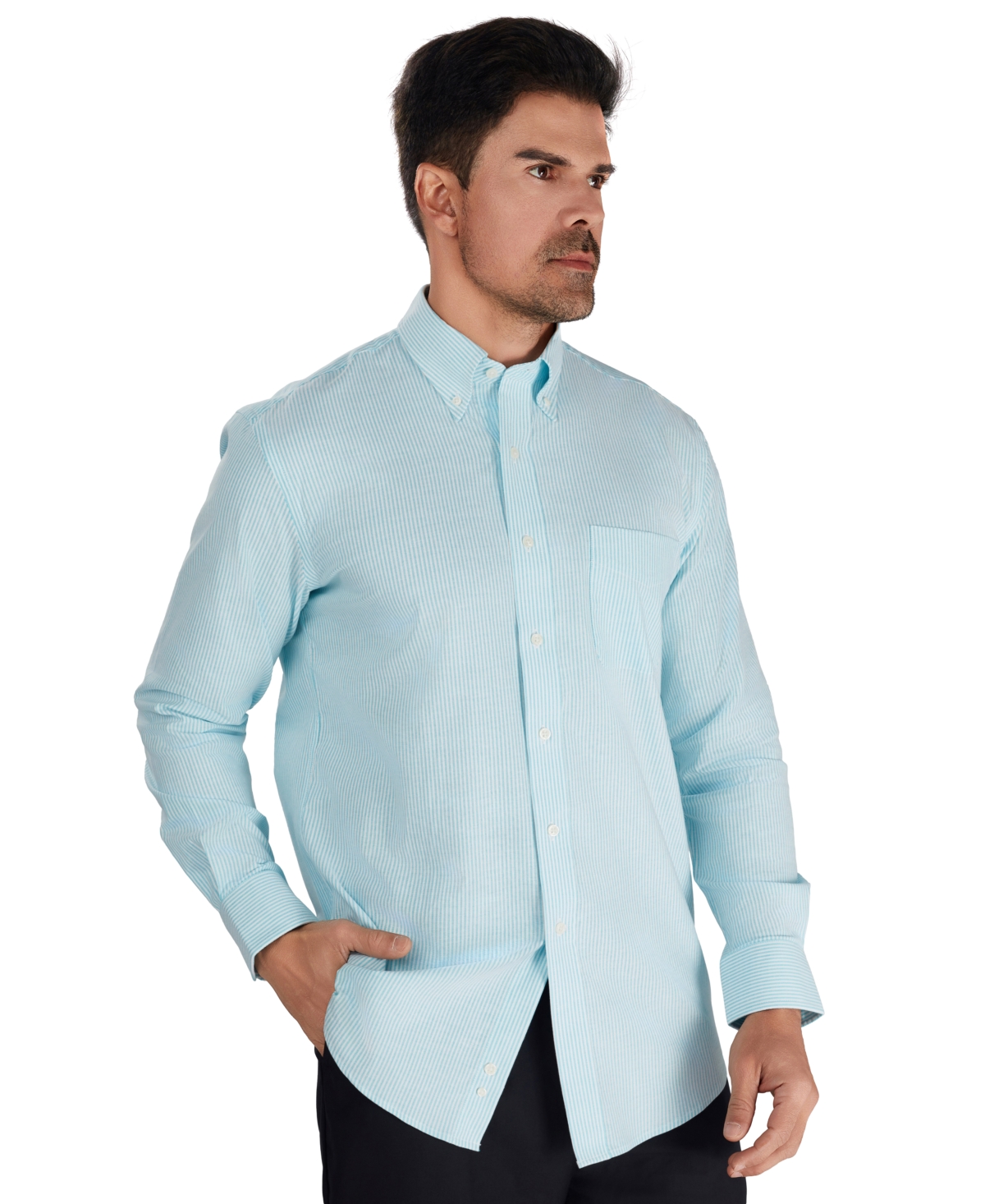 Club Room Men's Core Plus Oxford Shirt, Macy's Exclusive