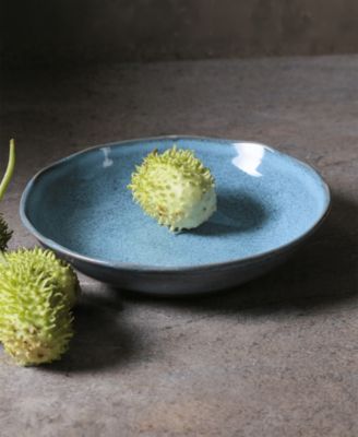 Stoneware Pasta Bowls, Set of 6