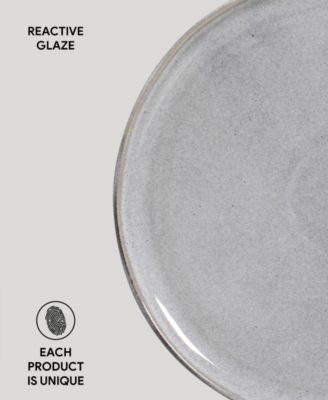 Stoneware Buffet Dinner Plates, Set of 6