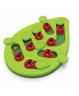 Interactive Cat Puzzle Feeder Slow Eating Durable Easy Clean Enrichment Toy for Indoor Cats