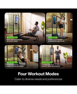 Home Gym, Smart AI-Powered Multi-Functional Smith Machine for Full Body Strength Training, All-in-one Gym Equ