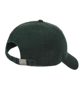 Men's Panel Stacked Logo Adult Black Hat