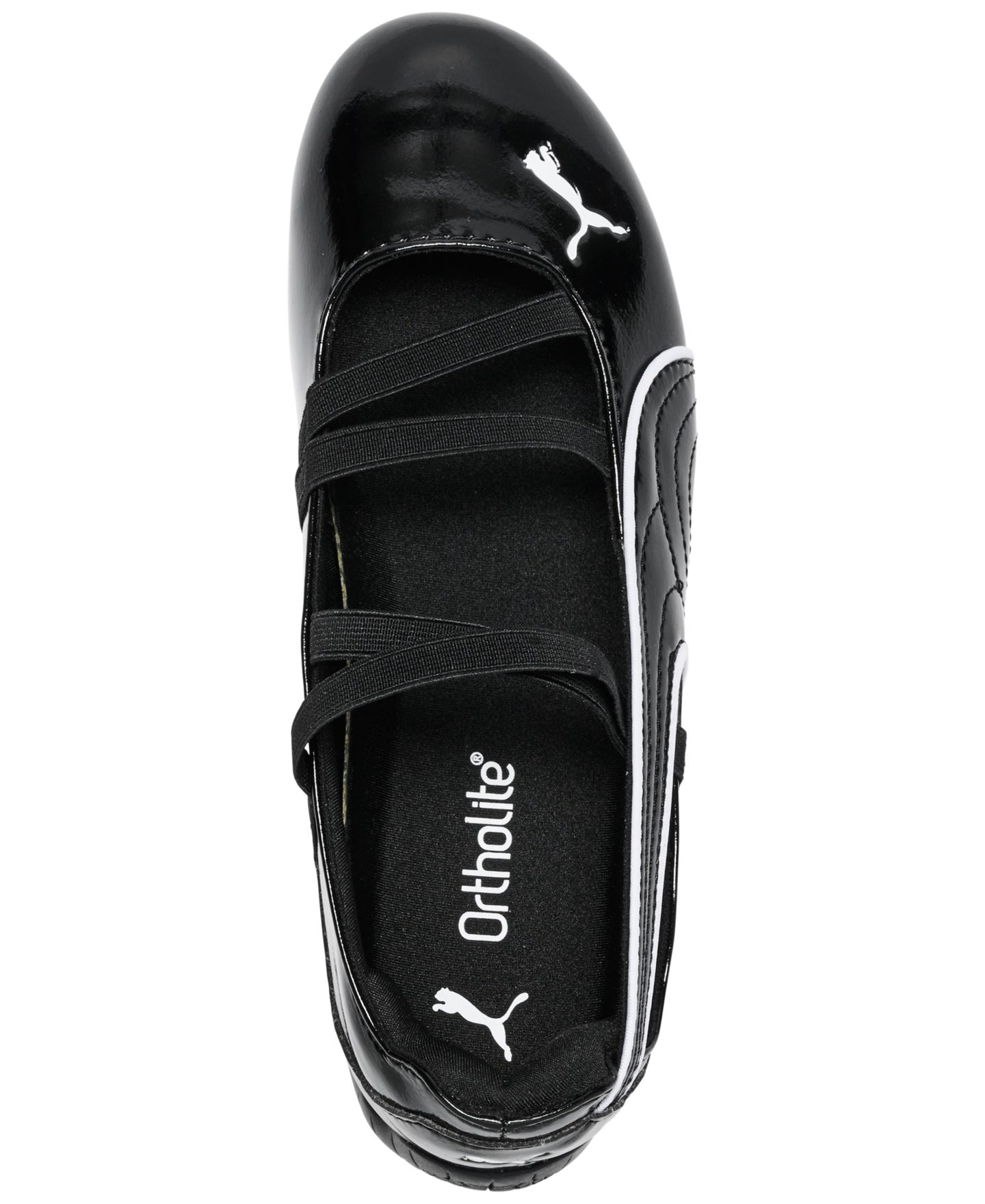 Детская повседневная обувь Puma Speedcat Ballet Glossy Mary Jane для девочки, цвет: Чёрный — фото 4