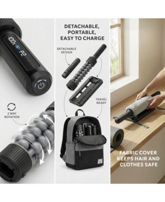 Swift Hands-Free Rolling Percussive Massager for Muscle Recovery, Tension Relief, and Relaxation