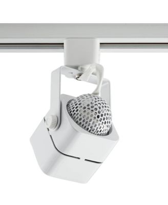 White Square 6.5 Watt LED Bullet Head for Halo Track System