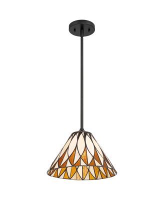 Arla 12" Wide Art Glass Mini Pendant Light