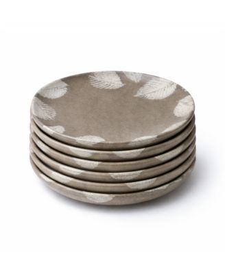 Seiva Stoneware Dinner Plates, Set of 6