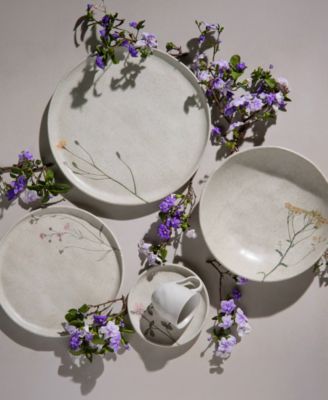 Campestre Stoneware Dessert Plates, Set of 6