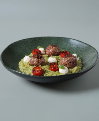 Stoneware Salad Bowls, Set of 6