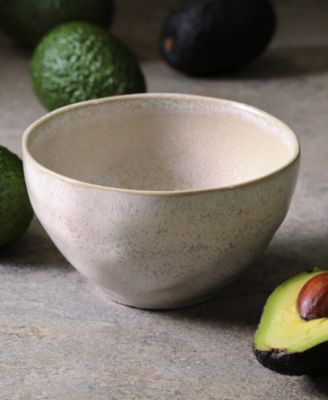 Stoneware Soup Bowls, Set of 6