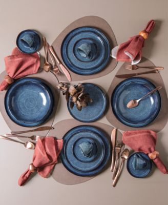 Stoneware Dessert Plates, Set of 6