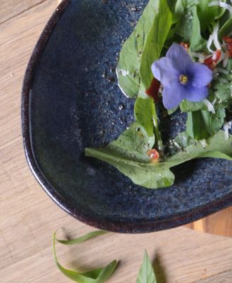 Stoneware Large Deep Oval Platters, Set of 4