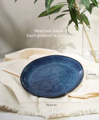 Stoneware Dinner Plates, Set of 6