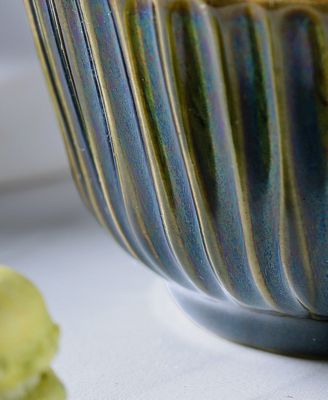 Stoneware Linhas Ramekins, Set of 6