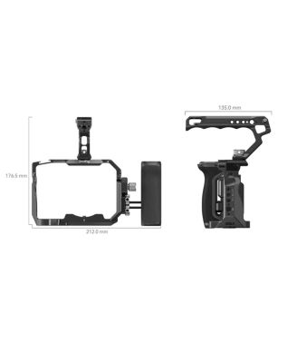 Advanced Edition HawkLock Quick Release Full Camera Cage Kit for Sony Alpha 7R V/7 IV/7S III