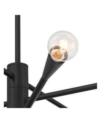 Livonia Matte Chandelier Modern Sputnik 8-Light Fixture for Dining Room House Foyer Kitchen