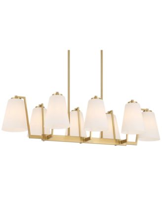 Tressel  Glass 8-Light Chandelier