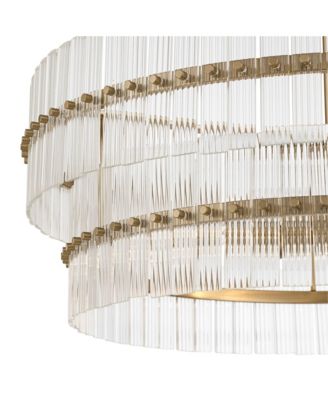 Emerson Matte Glass 6-Light Tiered Chandelier