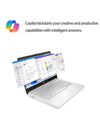 Essential 14" Traditional Laptop Intel N-Series 8GB RAM Intel Graphics 128GB eMMC Storage Windows 11 Home 60Hz