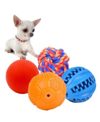 Different Interactive Dog Toys Puzzle Balls Squeaky Food Dispensing Safe Durable for Medium Large Dogs