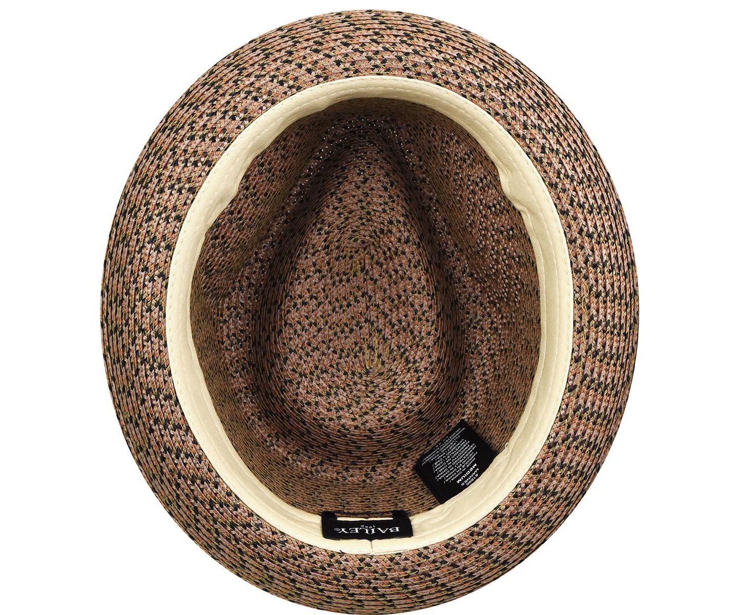 Мужской головной убор Bailey 1922 Mannes Braided Trilby Hat, цвет: Дубовый — фото 2