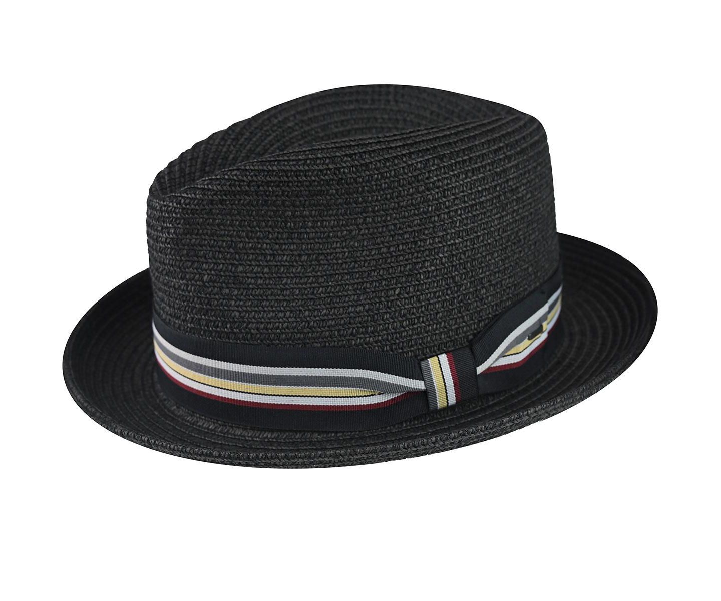 Мужские головные уборы Bailey 1922 Salem Fedora, цвет: Чёрный — фото 1