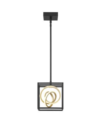 Christy 8" Modern Pendant Chandelier Ceiling Light Fixture Dining Room Over Table 3-Light LED  Finish Mini