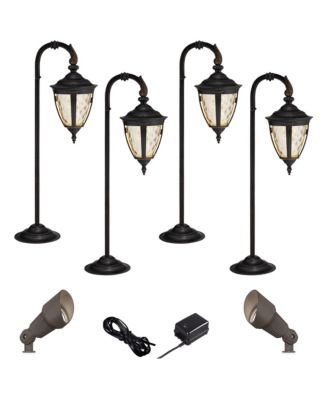 Bellagio 8-Piece LED Path and Spot Light Set
