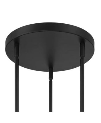 Possini Euro Stoker 12 1/2"W Faux Alabaster 3-Light Pendant