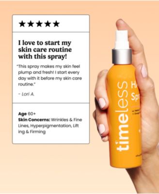 Hydrating Matrixyl 3000 Peptides + Hyaluronic Acid Facial Spray w/ 4oz