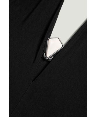 Women's Halter Deep V Blouse