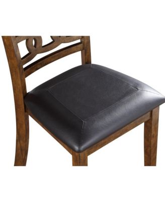 Furniture Gia Solid Wood Dining Drop Leaf Table 2 Chairs