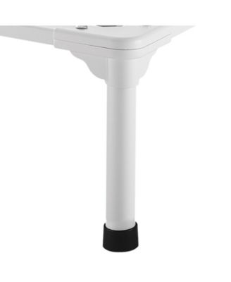 Zeus and Ruta Elevated Cat Bed with Teslin Mesh Large Portable Raised Pet Cot Durable Breathable Furniture for Indoor Outdoor