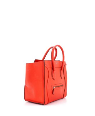 Mini Luggage Bag Grainy Leather