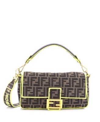 Medium Baguette NM Bag Zucca Canvas