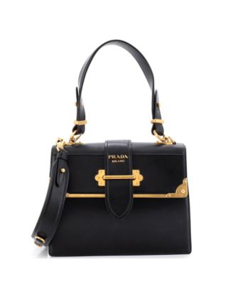 Medium Cahier Convertible Shoulder Bag City Calf and Saffiano