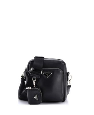 Small Front Pocket Crossbody Leather