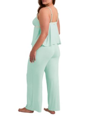 Plus Size Eloisa Tank Top and Pants Pajama Set