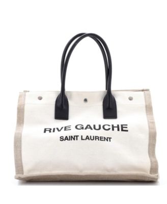 Small Rive Gauche Shopper Tote Canvas
