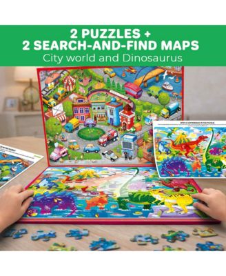 Magnetic Puzzles for Kids Ages 4-6 - 100 PCS Magnetic Puzzle Book for Toddlers 3-5
