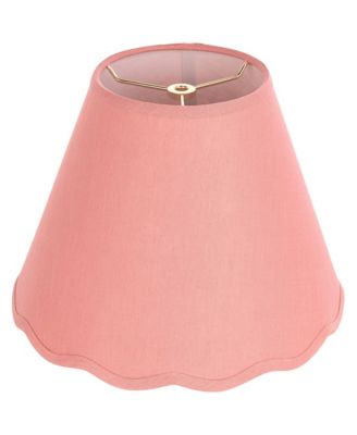 Mylie Rose Pink Scallop Empire Shade 6x12x9.5x9