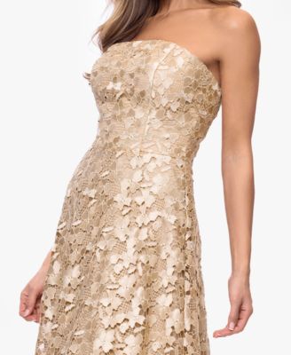 slim fit dress slacks Sexy Women Mermaid Black Evening Dresses Long Sleeve Gold Lace Applique - main image 1