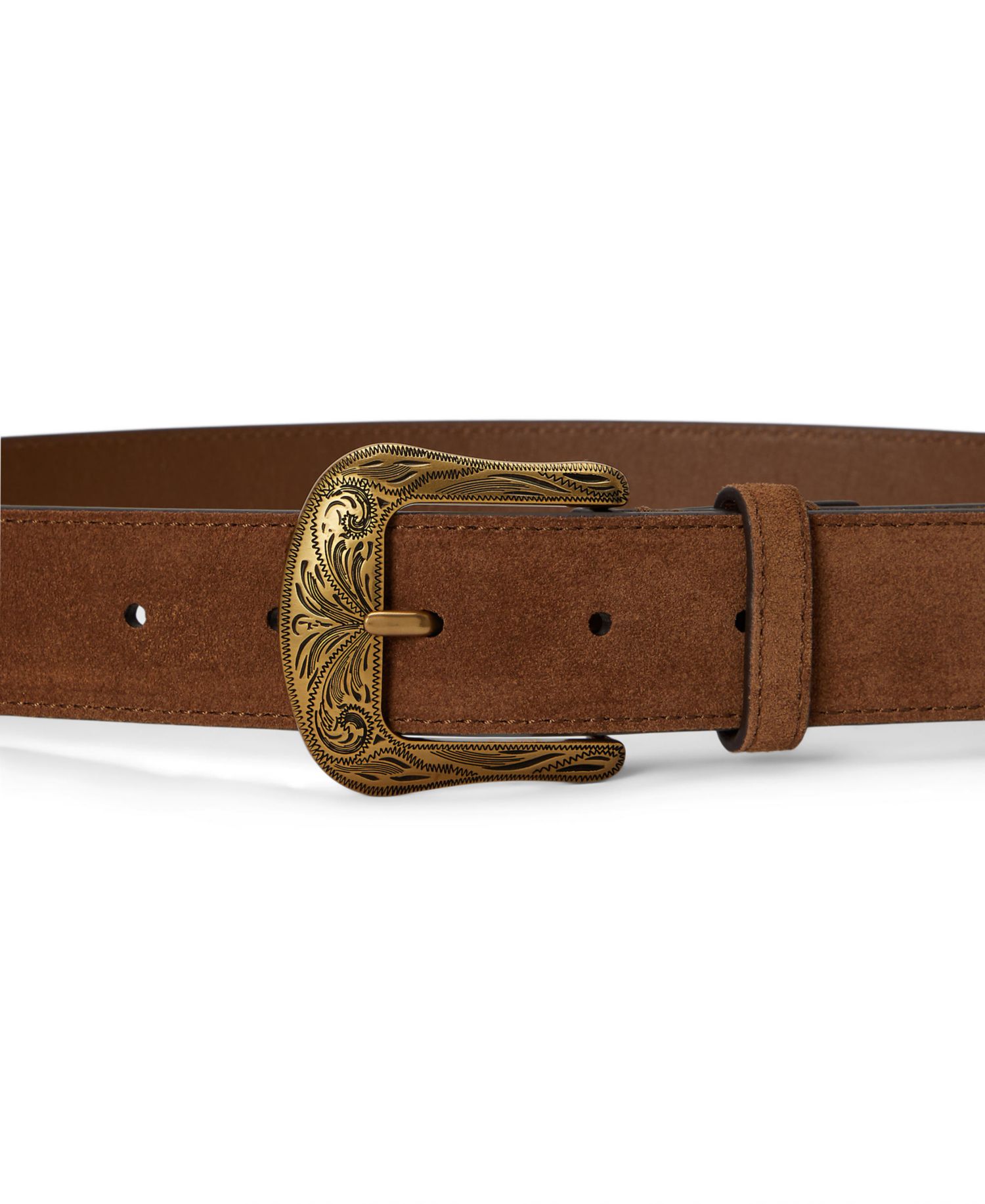 Suede Western Belt